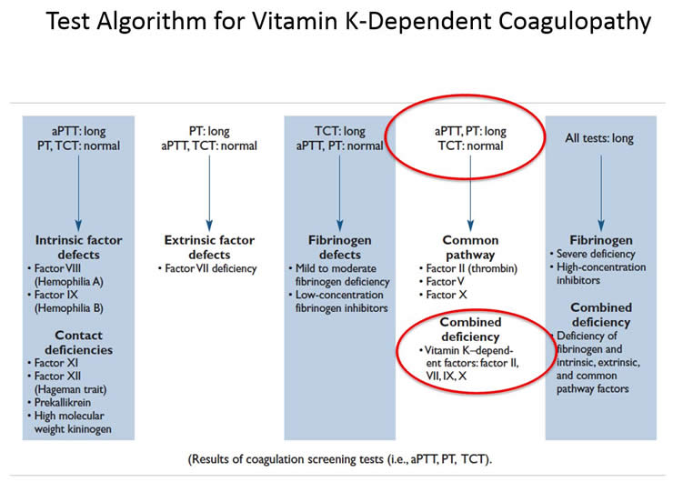 vitamin with milk k Vitamin Diagrams K Dependant Coagulopathy